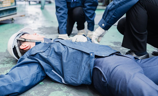 危険を疑似体験できるVR教材を制作して従業員の危険回避能力を向上