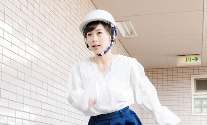 実写VR映像の防災教材が受講者に気付きを与える